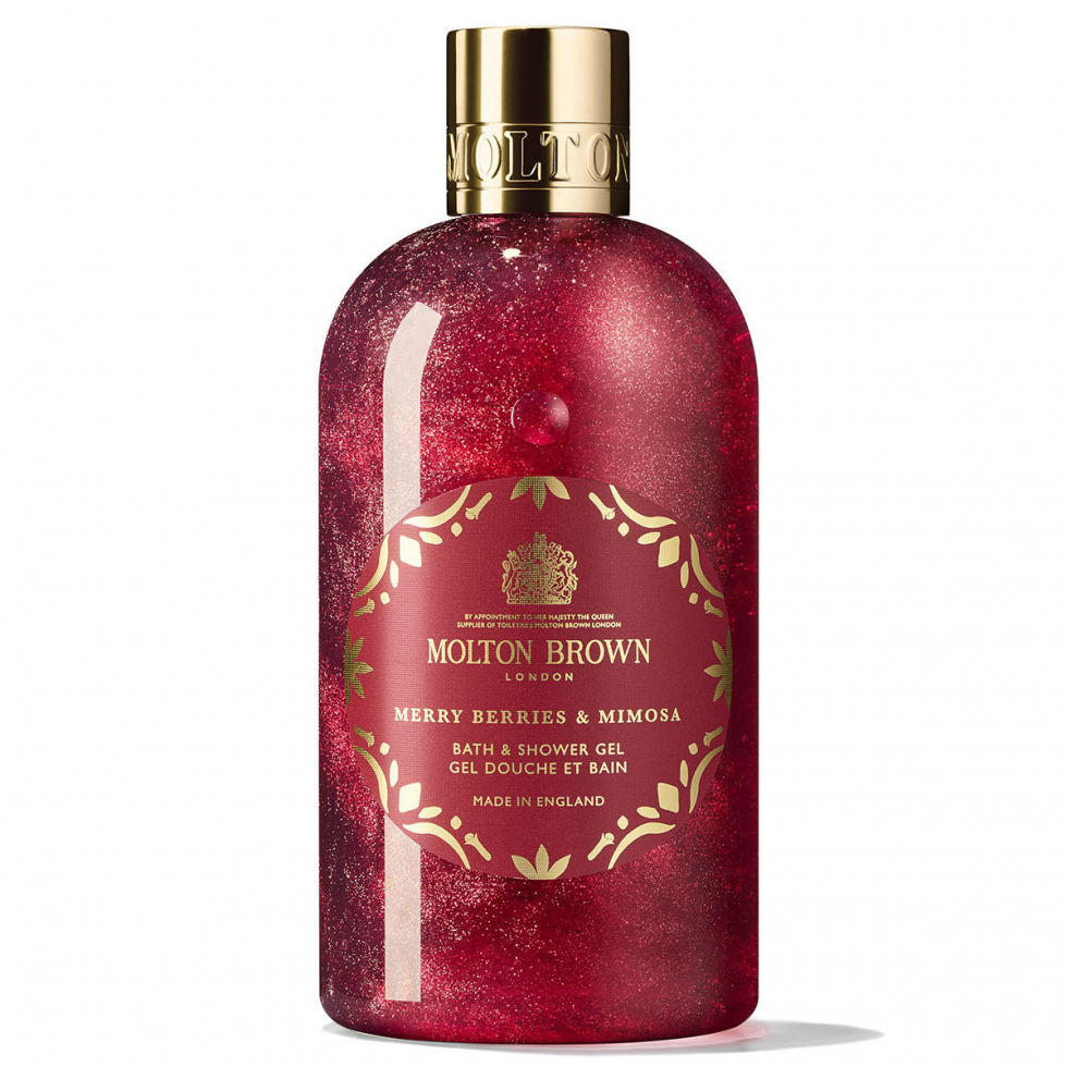 MOLTON BROWN Merry Berries Mimosa Bath Shower Gel 300 Ml Baslerbeauty