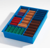 Basler Lockenwickler Sortimentskasten Kasten blau mit 60 Wicklern - 1