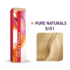 Wella Color Touch Pure Naturals 9/01 Blond platine naturel cendré - 1