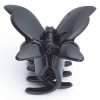 Butterfly clip large Black - 1