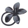 H+B Italia Elastique en caoutchouc fleur Noir - 1