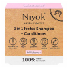 Niyok Shampoing solide 2 en 1 + après-shampoing - Soft blossom 80 g - 1