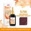 Wella Color Fresh pH 6.5 - Acid 5/56 Violeta caoba marrón claro, 75 ml - 1