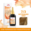 Wella Color Fresh pH 6.5 - Acid 7/3 Medium blond goud, 75 ml - 1