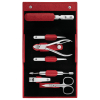 ZWILLING Estuche de manicura clásico 7 piezas en rojo  - 1