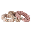 PARSA Beauty Scrunchie-Set mehrfarbig satiniert 3 Stück - 1