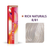 Wella Color Touch Rich Naturals 8/81 Blond clair perle cendré - 1