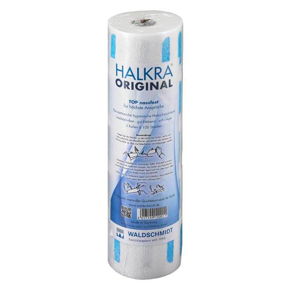 Halkra Halsschutzkrausen blau 5 Rollen - 1