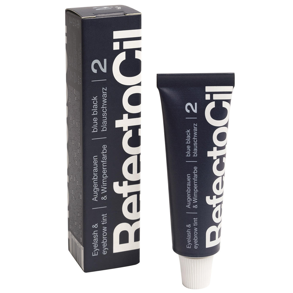 RefectoCil Coloration pour les sourcils et les cils Bleu Noir, Contenu 15 ml - 1