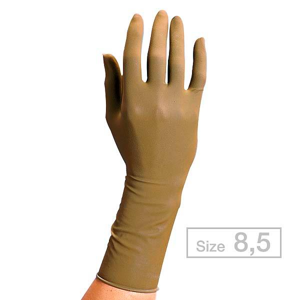 Latex protective gloves Size L, Per package 2 pieces - 1
