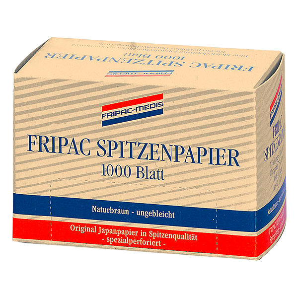 Fripac-Medis Papier pointes non blanchi 1000 pièces - 1