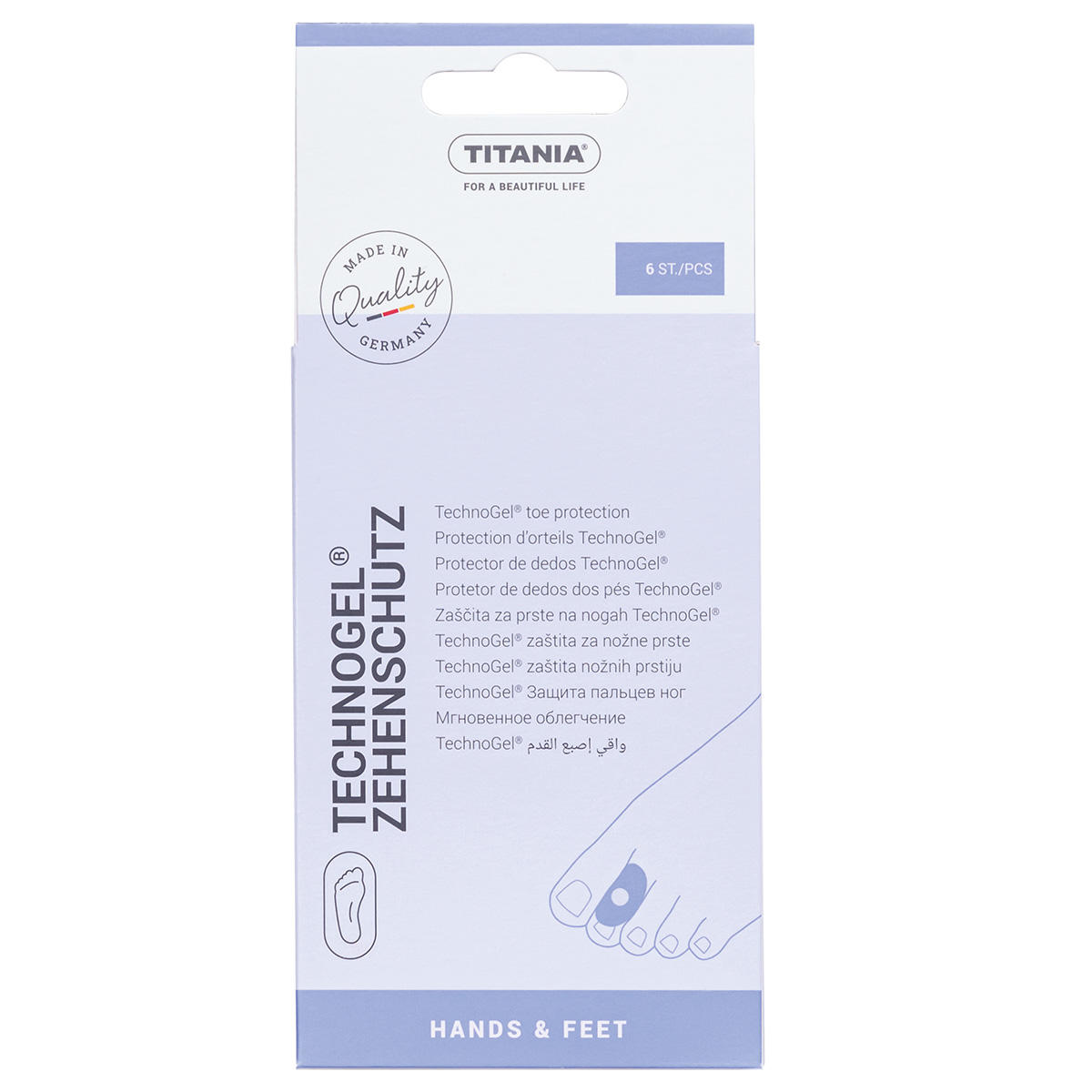 Titania Techno Gel Zehenschutz  - 1