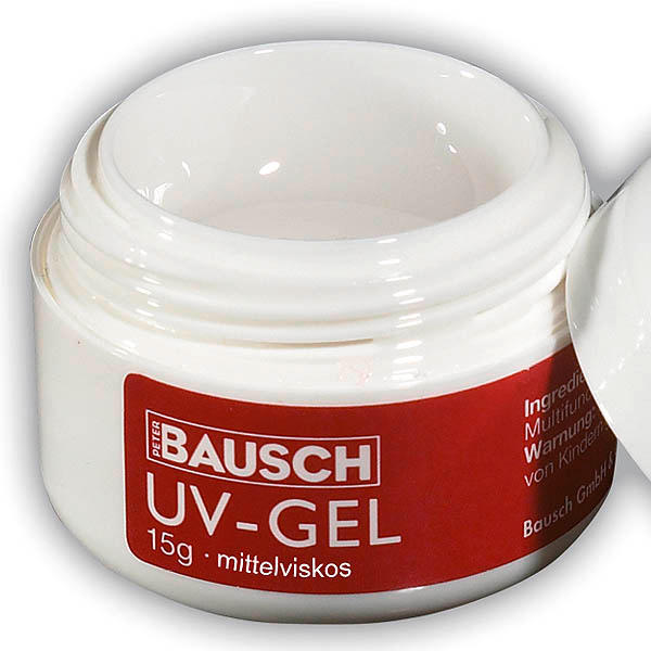 Bausch Easy Nails UV Gel à viscosité moyenne, pot 15 g - 1