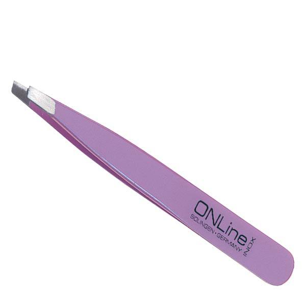Tweezers oblique INOX Purple - 1