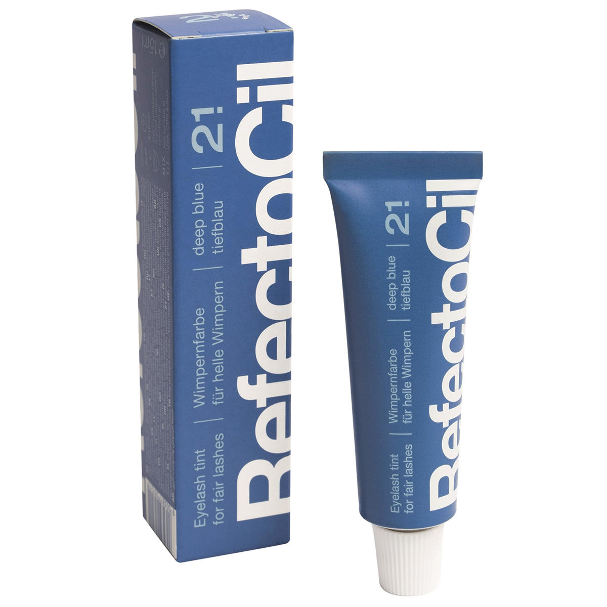 RefectoCil Coloration pour les sourcils et les cils Bleu Profond, Contenu 15 ml - 1