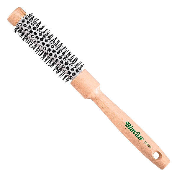 Biovan Cepillo redondo del secador de pelo con revestimiento cerámico Ø 25/16 mm, para pelo corto - 1