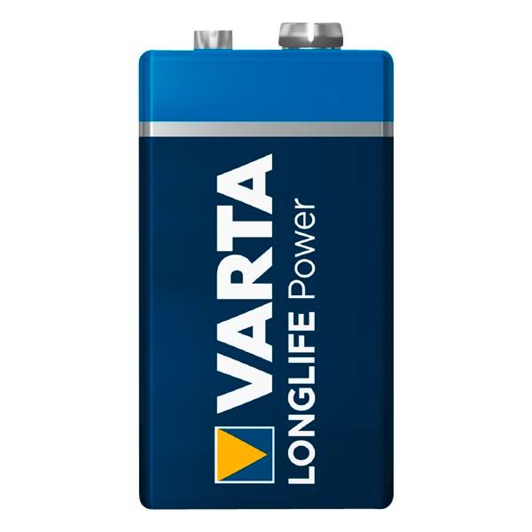 Varta LONGLIFE Power Type 6LR 61 bloc E, 9 volts, 1 pièce - 1