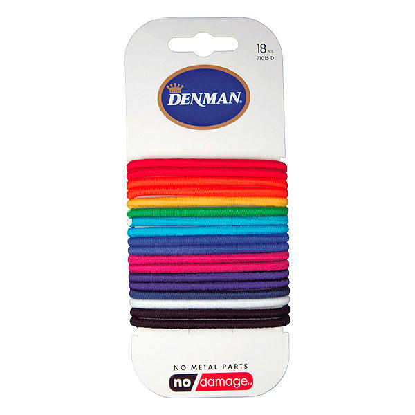 Denman Rubbers Zopfgummis Colourful - 1