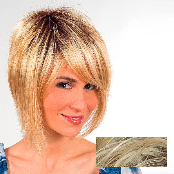 Gisela Mayer Parrucca di capelli sintetici Jessica Biondo platino - 1