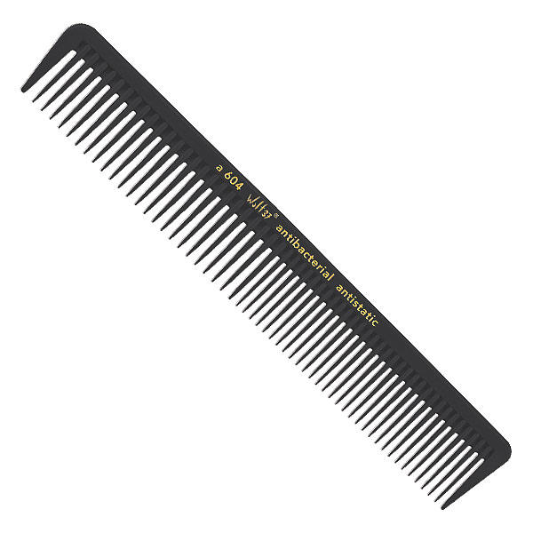Hercules Sägemann Hair cutting comb a 604 Black - 1