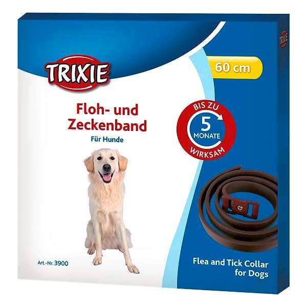 Trixie Collare antipulci e antizecche per cani Per i cani, 60 cm di lunghezza - 1