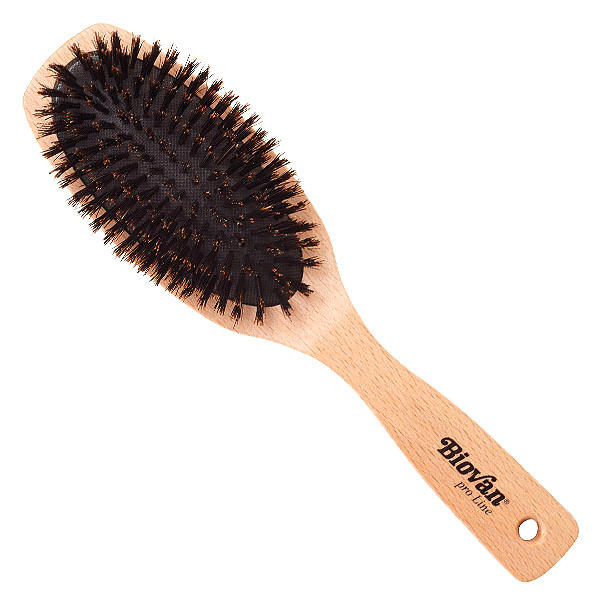 Hairbrush natural bristles 10-reihig - 1