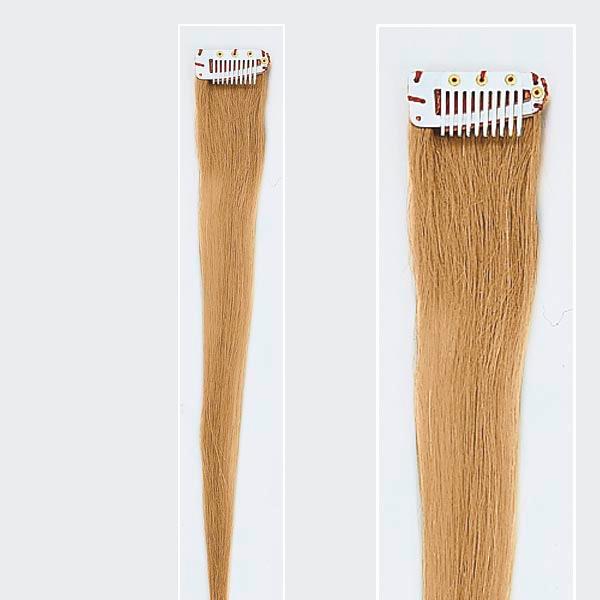 Solida Bel Hair Mini Stringy Jamie Echthaar-Strähne Mittelblond - 1