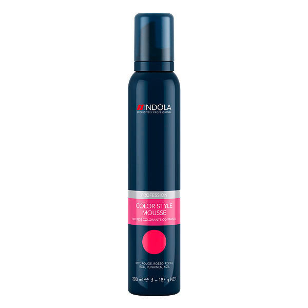 Indola Profession Color Style Mousse Rot, 200 ml - 1