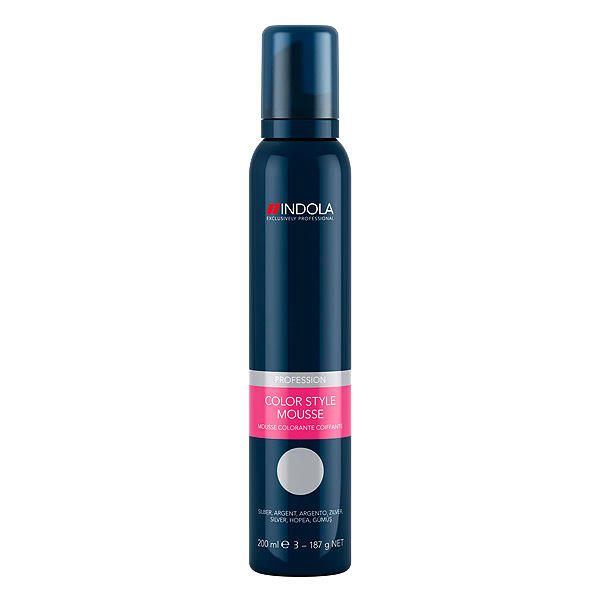 Indola Profession Color Style Mousse Silber, 200 ml - 1