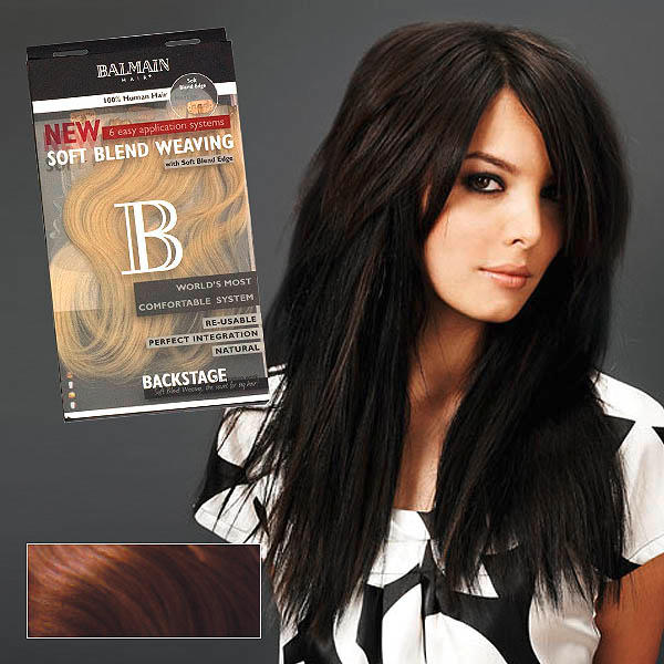 Balmain Soft Blend Weaving Extensions 40 cm 10 Dark Blond (Level 6) - 1