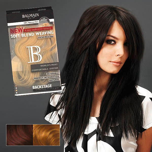 Balmain Soft Blend Weaving Extensions 40 cm 20 Medium Pearl Blond - 1