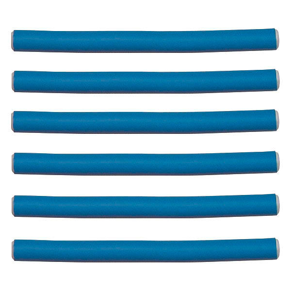Efalock Flex-Wickler Blue, Ø 14 mm, Per package 6 pieces - 1