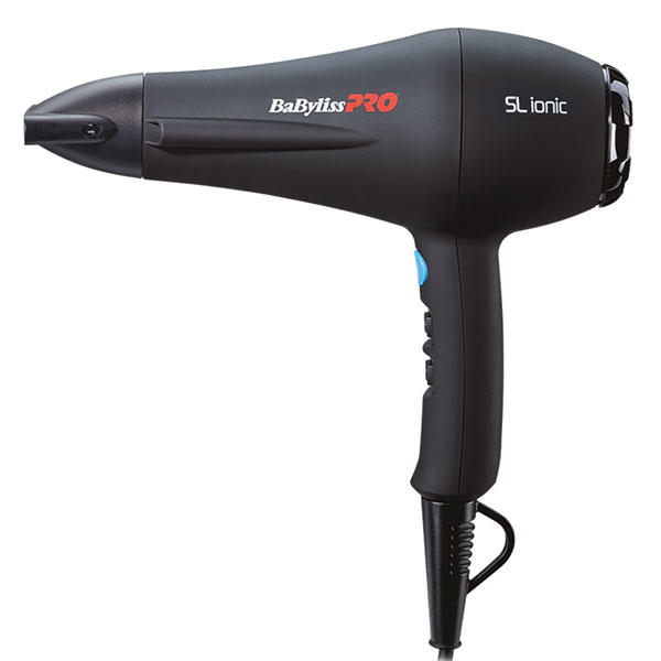 BaByliss PRO Hair dryer SL Ionic SL Ionic Soft Touch, black matt - 1