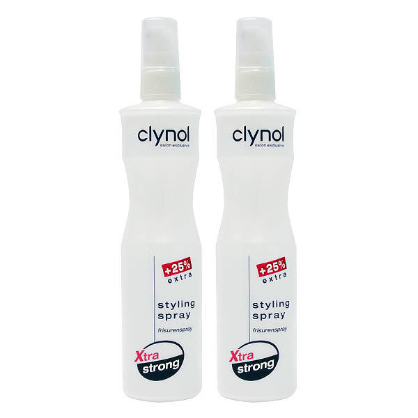 Clynol Stylingspray Xtra strong Megapack 2 x 250 ml - 1