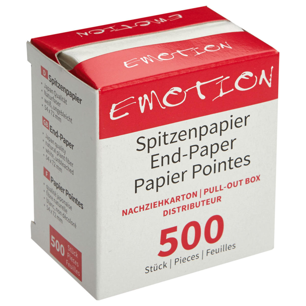 Efalock Emotion Kantpapier 500 Blatt - 1