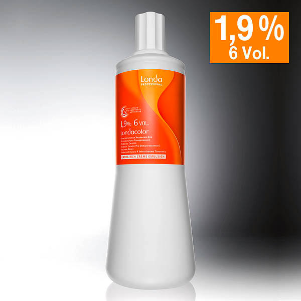 Londa Crème d'oxydation pour la teinte intensive Londacolor Concentration 1,9 %, 1 litre - 1