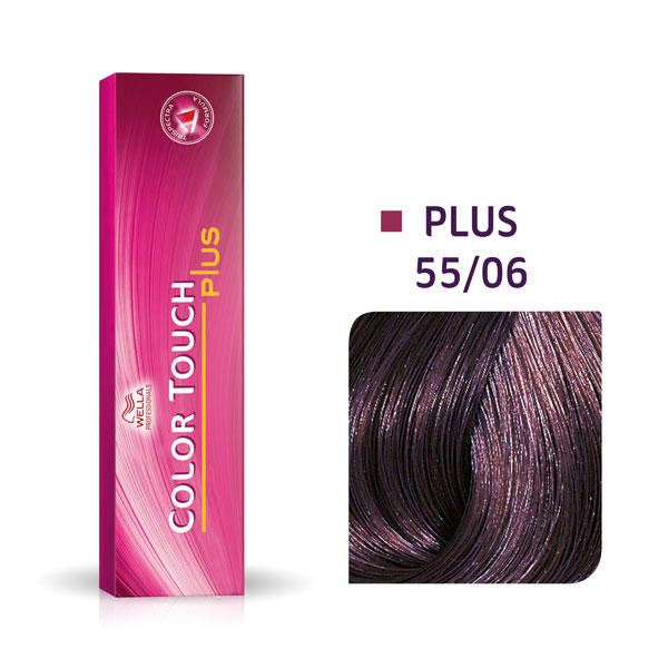 Wella Color Touch Plus 55/06 Light Brown Intensive Natural Violet - 1