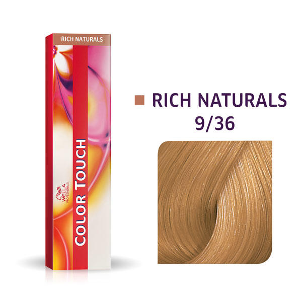 Wella Color Touch Rich Naturals 9/36 Biondo Chiaro Oro Viola - 1