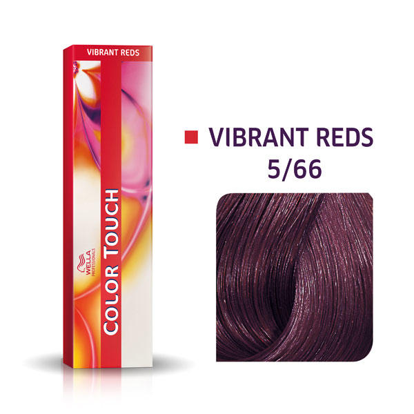 Wella Color Touch Vibrant Reds 5/66 Light Brown Violet Intense - 1