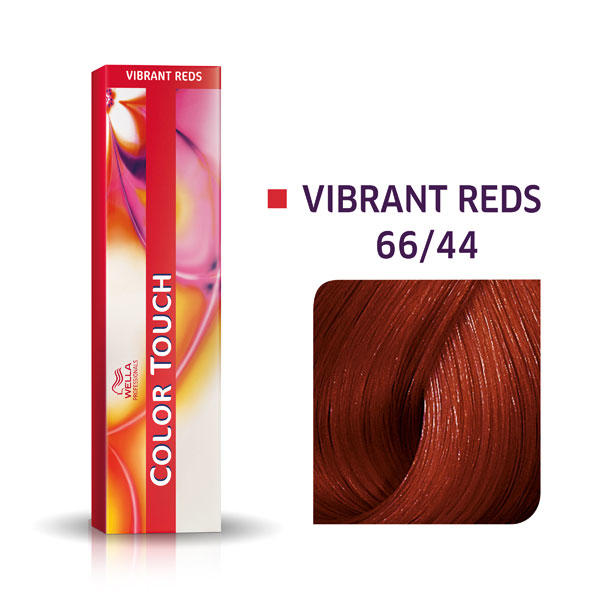 Wella Color Touch Vibrant Reds 66/44 Rubio Oscuro Intensivo Rojo Intensivo - 1