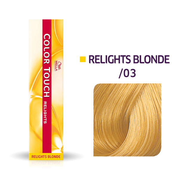 Wella Color Touch Relights Blonde /03 Nature Gold - 1