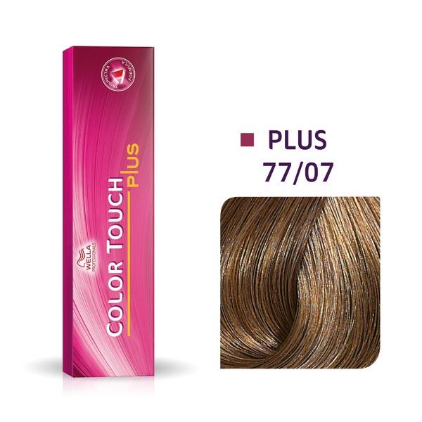 Wella Color Touch Plus 77/07 Blond moyen intense naturel marron - 1