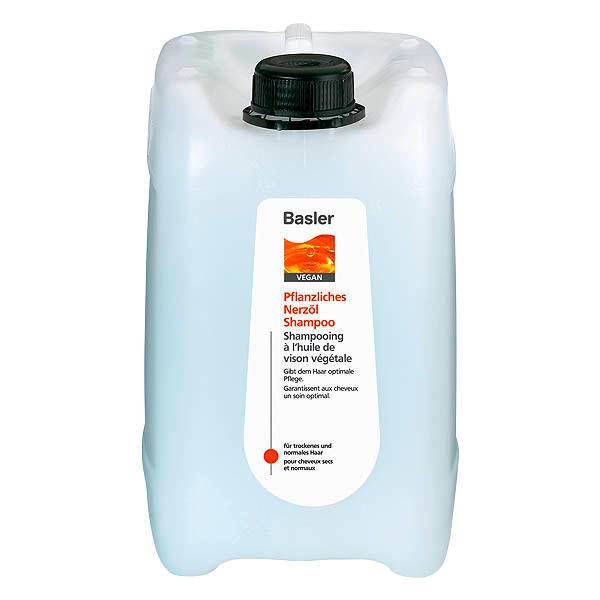 Basler Pflanzliches Nerzöl Shampoo Kanister 5 Liter - 1