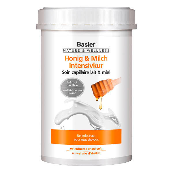 Basler Traitement capillaire complet lait & miel Pot de 1 litre - 1