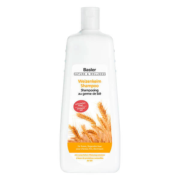 Basler Shampoo al germe di grano Bottiglia economica da 1 litro - 1