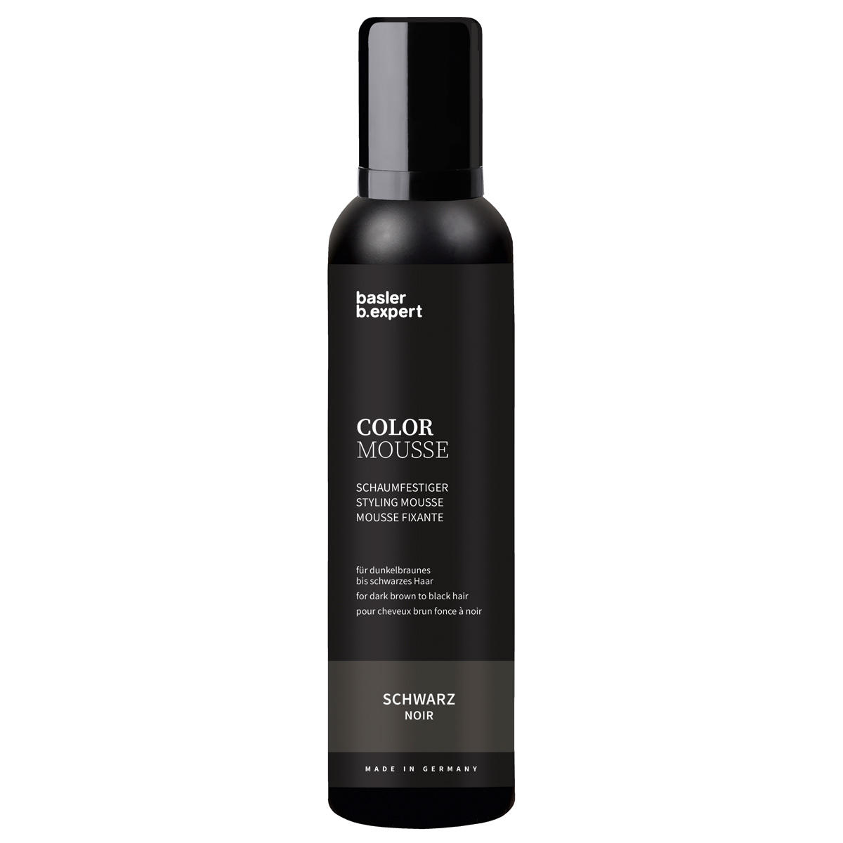 basler Color Mousse Schwarz, Aerosoldose 200 ml - 1
