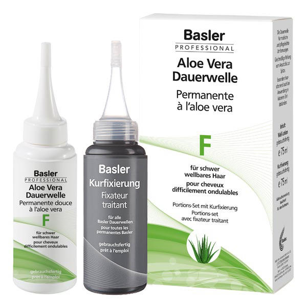 Basler Aloe Vera Perm Set F, for difficult to curl hair - 1