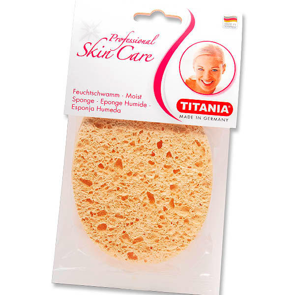 Titania Face cleansing sponge Per package 2 pieces - 1