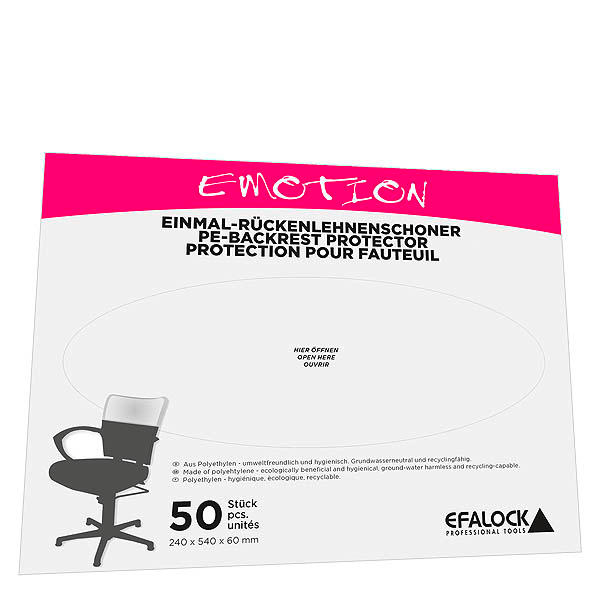 Efalock Eenmalige stoel rug beschermer Per verpakking 50 stuks - 1