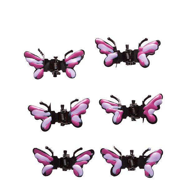 Dynatron Haarklammer Schmetterling Lila - 1